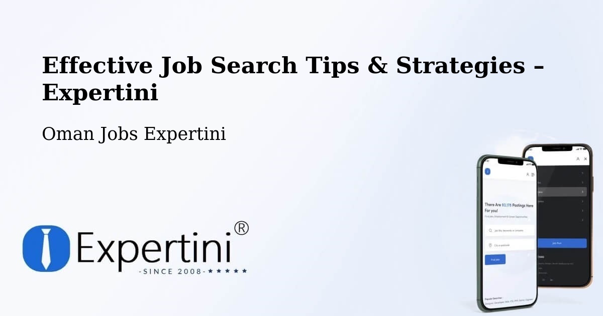 Job Search Tips & Strategies for Job Seekers – Seeb - Seeb, Oman Jobs Expertini